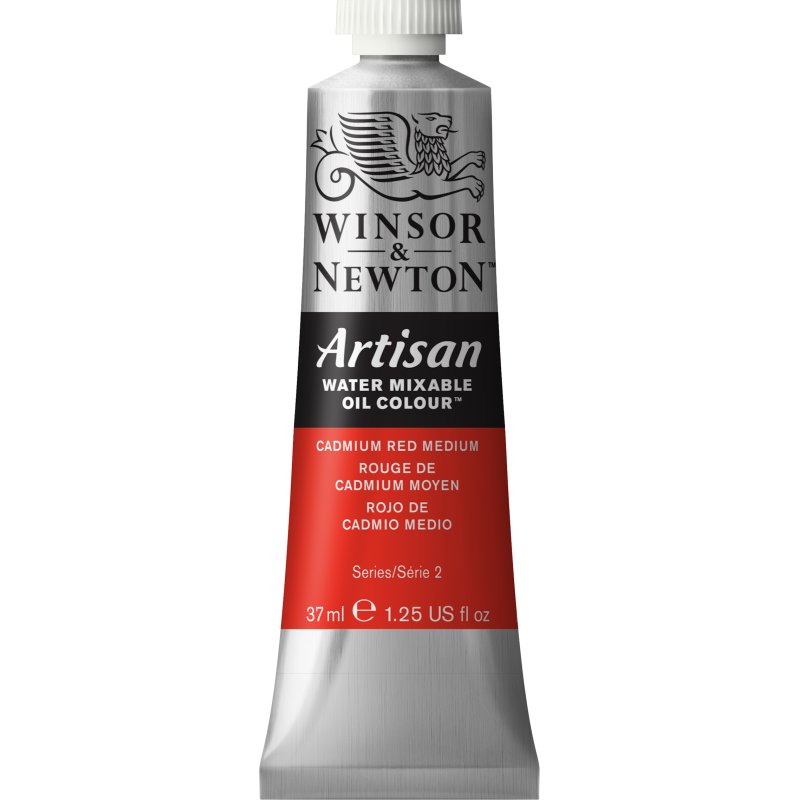 Winsor & Newton Artisan Oil Colour 37ml tube - Cadmium Red Medium Winsor & Newton Artisan Oil Colour 37ml tube - Cadmium Red Medium