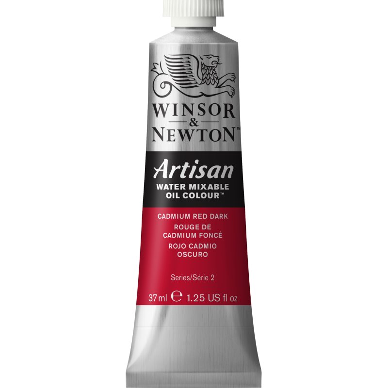 Winsor & Newton Artisan Oil Colour 37ml tube - Cadmium Red Dark Winsor & Newton Artisan Oil Colour 37ml tube - Cadmium Red Dark