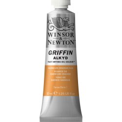 Winsor & Newton Griffin Alkyd Oil Colour Paint 37ml - Cadmium Orange Hue