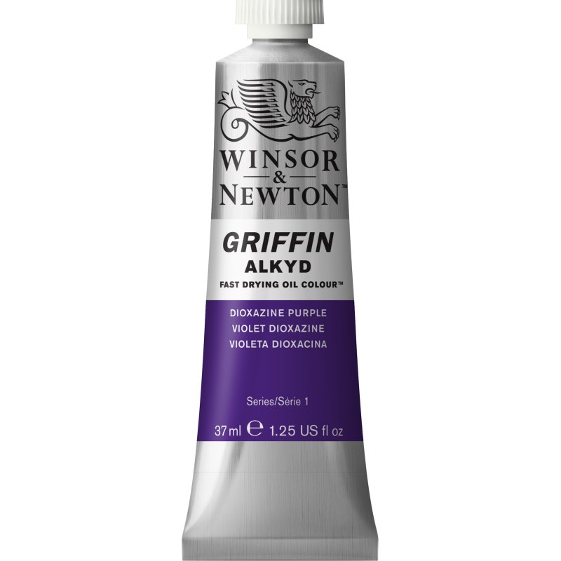 Winsor & Newton Griffin Alkyd Oil Colour Paint 37ml - Dioxazine Purple