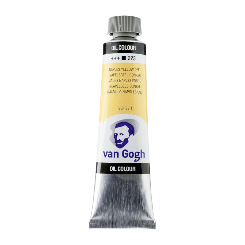 Van Gogh Oil Color 40ml tube - Naples Yellow Deep. Van Gogh Oil Color 40ml tube - Naples Yellow Deep.