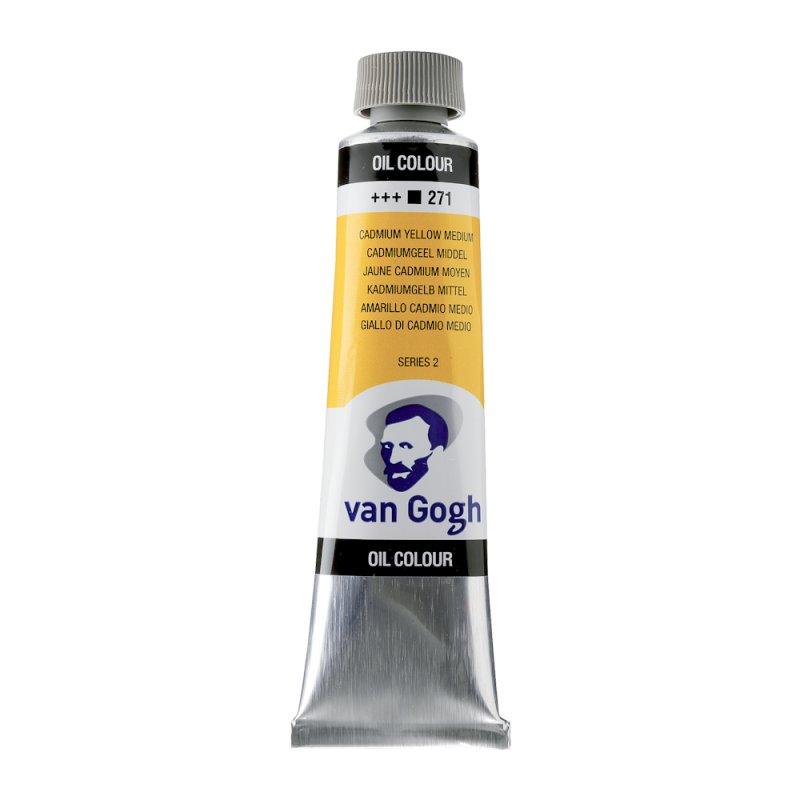 Van Gogh Oil Color 40ml tube - Cadmium Yellow Medium Van Gogh Oil Color 40ml tube - Cadmium Yellow Medium