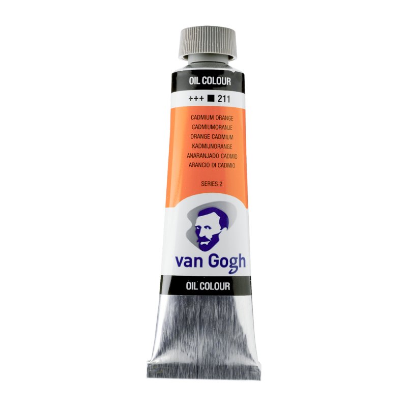 Van Gogh Oil Color 40ml tube - Cadmium Orange Van Gogh Oil Color 40ml tube - Cadmium Orange