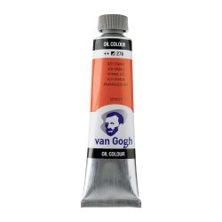 Van Gogh Oil Color 40ml tube - Azo Orange