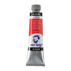 Van Gogh Oil Color 40ml tube - Azo Red Medium