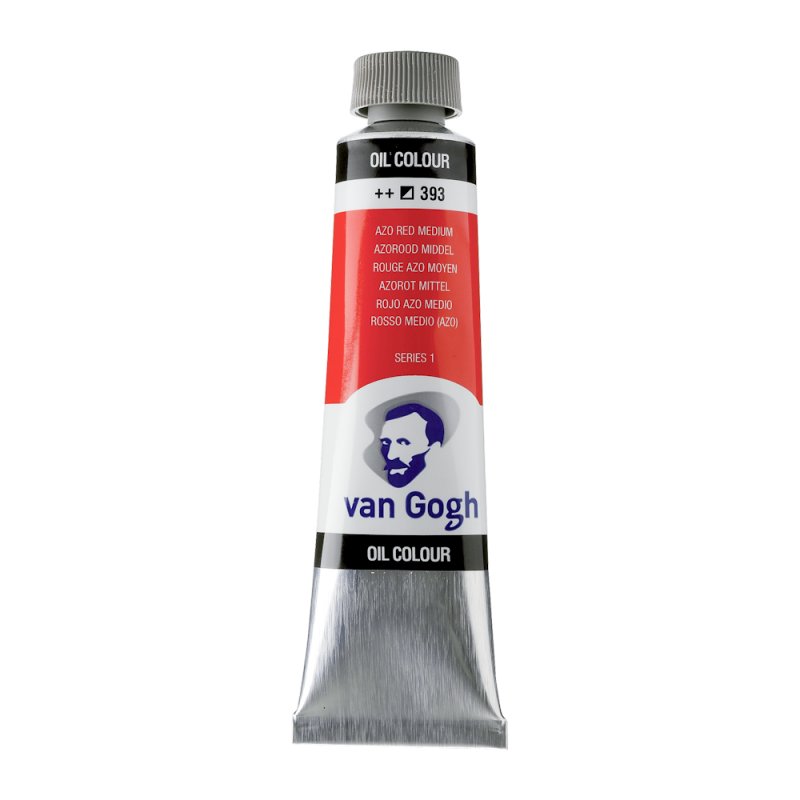 Van Gogh Oil Color 40ml tube - Azo Red Medium