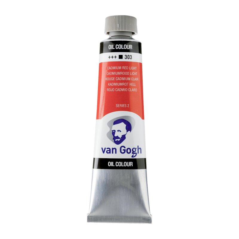 Van Gogh Oil Color 40ml tube - Cadmium Red Light