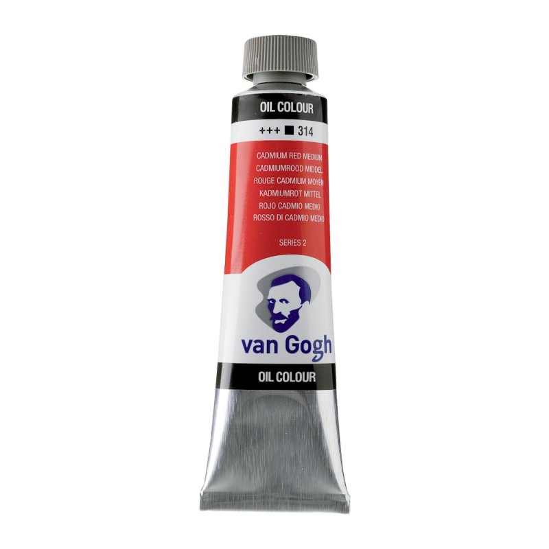 Van Gogh Oil Color 40ml tube - Cadmium Red Medium