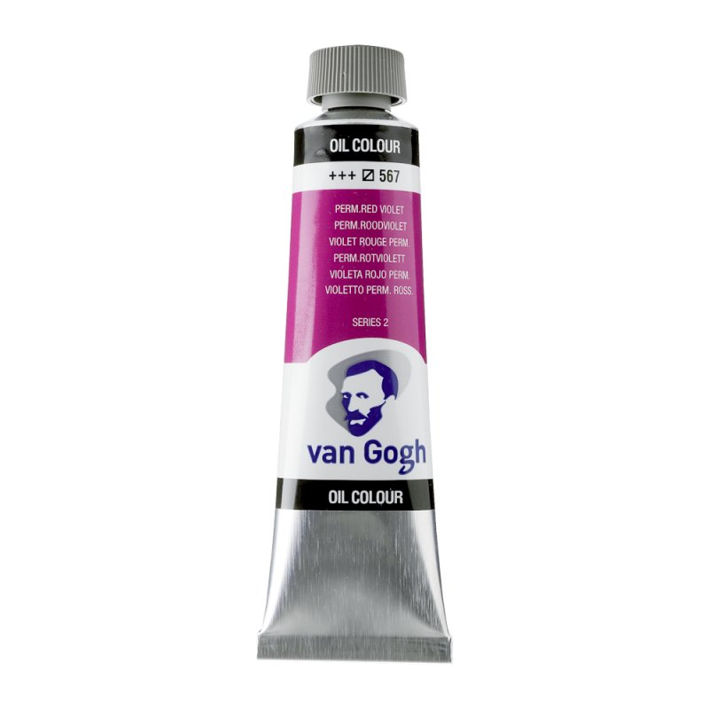 Van Gogh Oil Color 40ml tube - Permanent Red Violet Van Gogh Oil Color 40ml tube - Permanent Red Violet