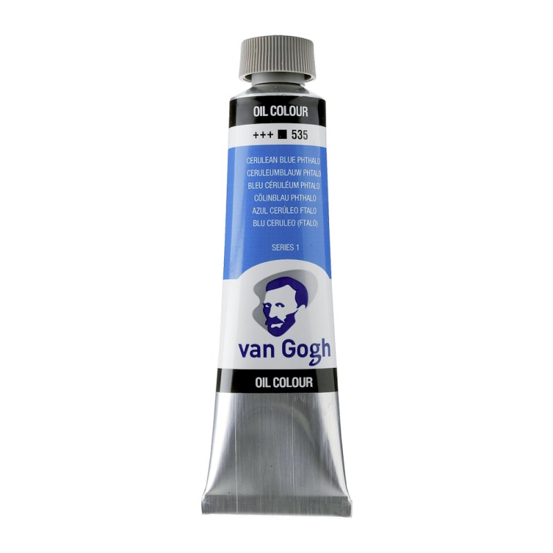 Van Gogh Oil Color 40ml tube - Cerulean Blue (Phthalo)