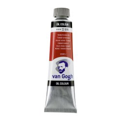 Van Gogh Oil Color 40ml tube - Transparent Oxide Red