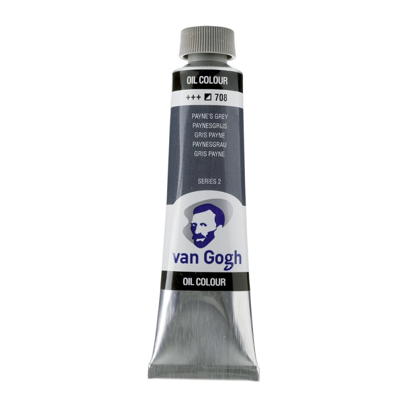 Van Gogh Oil Color 40ml tube - Paynes Grey
