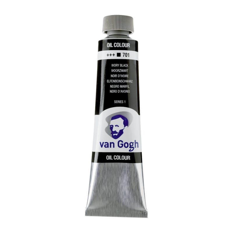 Van Gogh Oil Color 40ml tube - Ivory Black Van Gogh Oil Color 40ml tube - Ivory Black