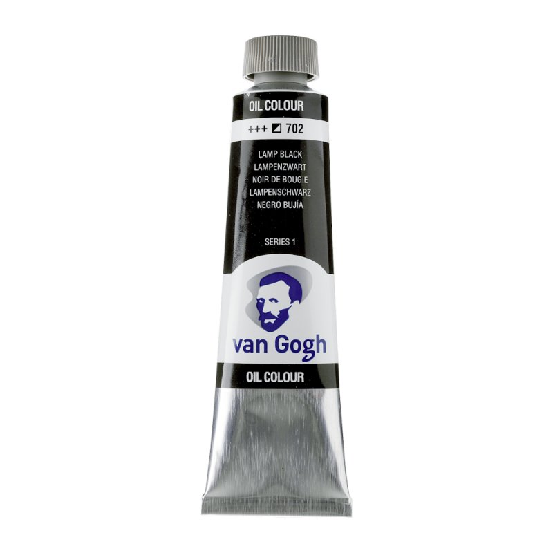 Van Gogh Oil Color 40ml tube - Lampblack