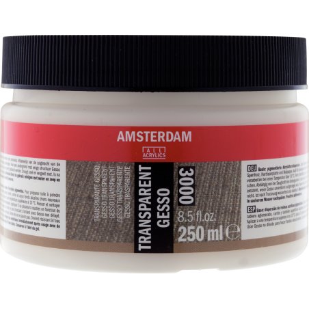 Amsterdam AAC Gesso 250ml - Transparent