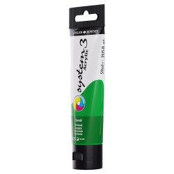 Daler Rowney System 3 Acrylic 59ml - Emerald