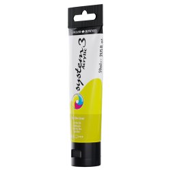 Daler Rowney System 3 Acrylic 59ml - Pale Olive Green