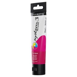 Daler Rowney System 3 Acrylic 59ml - Process Magenta