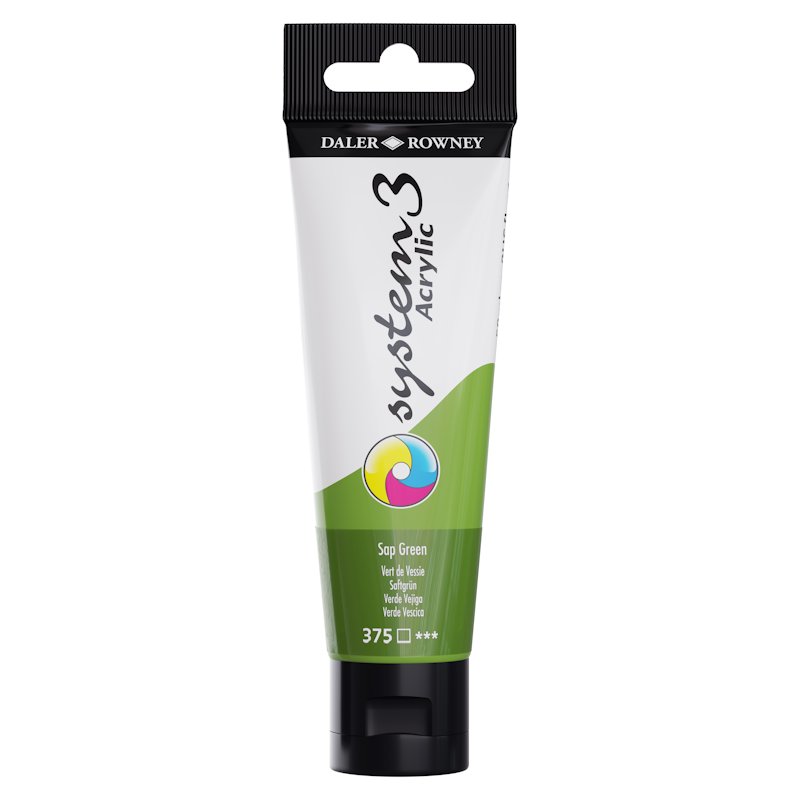 Daler Rowney System 3 Acrylic 59ml - Sap Green Daler Rowney System 3 Acrylic 59ml - Sap Green