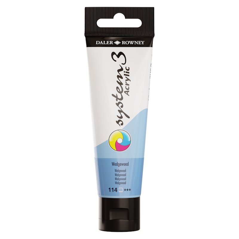 Daler Rowney System 3 Acrylic 59ml - Wedgewood Daler Rowney System 3 Acrylic 59ml - Wedgewood