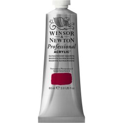 Winsor & Newton Artists Acrylic Colour 60ml - Quinacridone Magenta