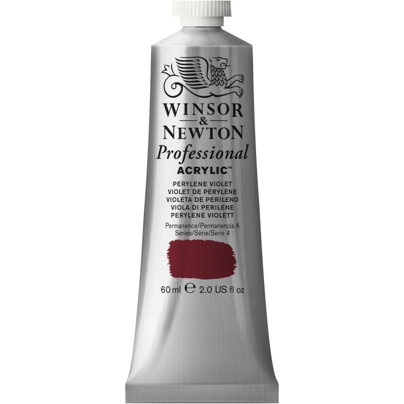 Winsor & Newton Artists Acrylic Colour 60ml - Perylene Violet Winsor & Newton Artists Acrylic Colour 60ml - Perylene Violet