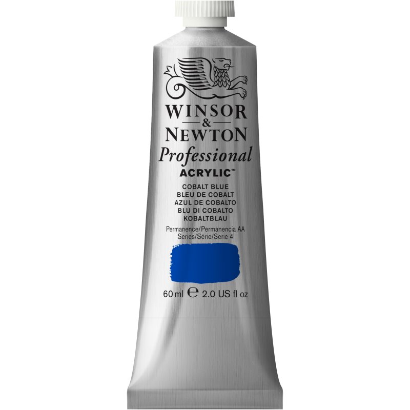 Winsor & Newton Artists Acrylic Colour 60ml - Cobalt Blue