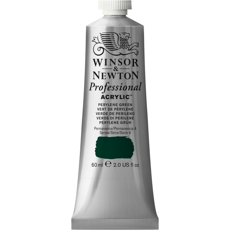 Winsor & Newton Artists Acrylic Colour 60ml - Perylene Green Winsor & Newton Artists Acrylic Colour 60ml - Perylene Green