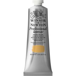 Winsor & Newton Artists Acrylic Colour 60ml - Naples Yellow