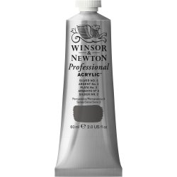 Winsor & Newton Artists Acrylic Colour 60ml - Silver No.2