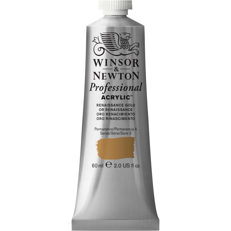 Winsor & Newton Artists Acrylic Colour 60ml - Renaissance Gold Winsor & Newton Artists Acrylic Colour 60ml - Renaissance Gold