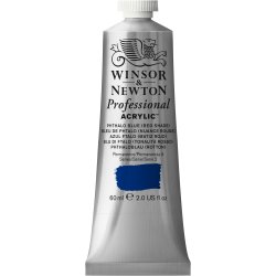 Winsor & Newton Artists Acrylic Colour 60ml - Phthalo Blue (Red Shade)