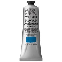 Winsor & Newton Artists Acrylic Colour 60ml - Phthalo Blue (Green Shade)