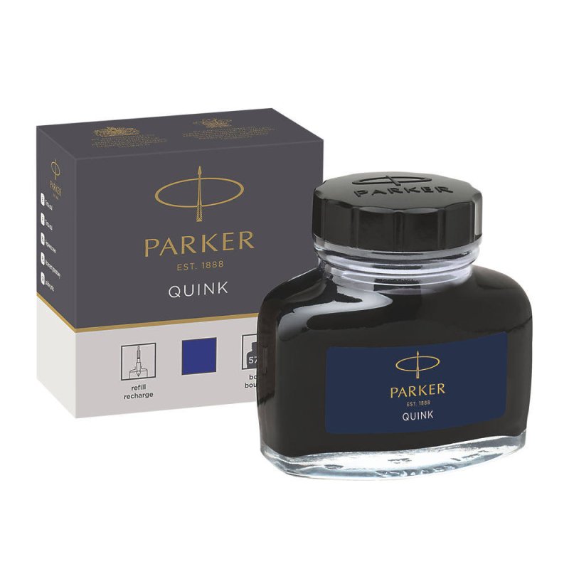 Parker Quink Bottled Ink 57ml - Blue Parker Quink Bottled Ink 57ml - Blue