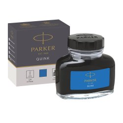 Parker Quink Bottled Ink 57ml - Washable Blue