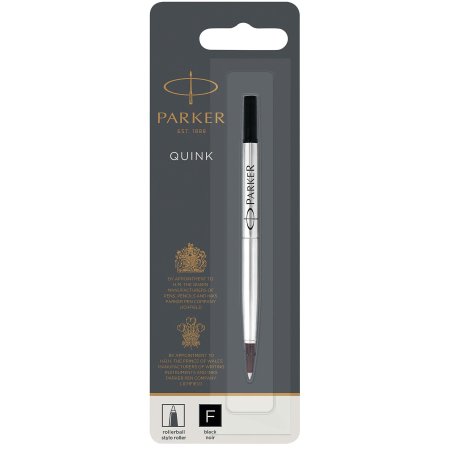 Parker Quink Rollerball Refill - Black Fine