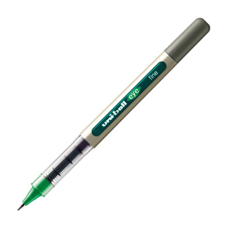 uni-ball Eye UB-157 Rollerball Pen - Green uni-ball Eye UB-157 Rollerball Pen - Green