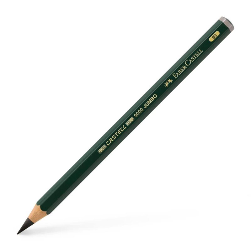 Faber Castell 9000 Graphite Jumbo Pencil - 8B Faber Castell 9000 Graphite Jumbo Pencil - 8B