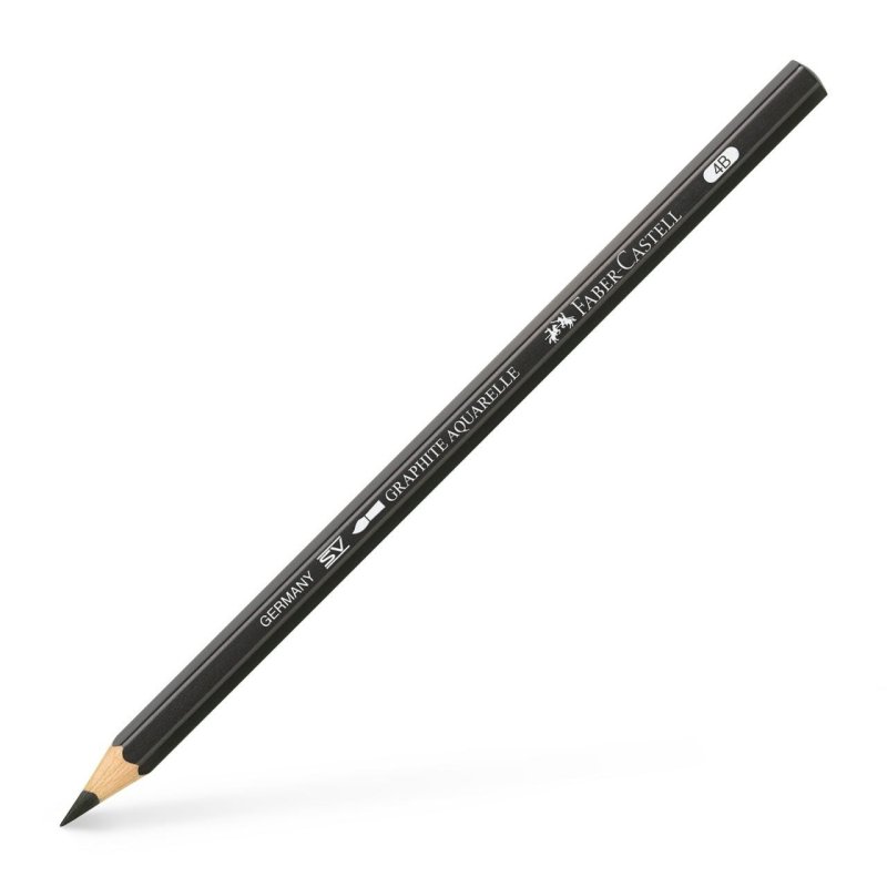 Faber Castell Graphite Aquarelle Pencil - 4B