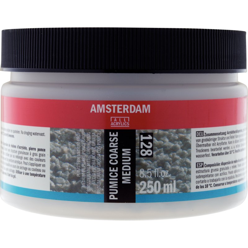 Amsterdam Coarse Pumice Medium 250ml Amsterdam Coarse Pumice Medium 250ml