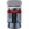 Amsterdam Acrylic Glitter Flakes 50g - Silver