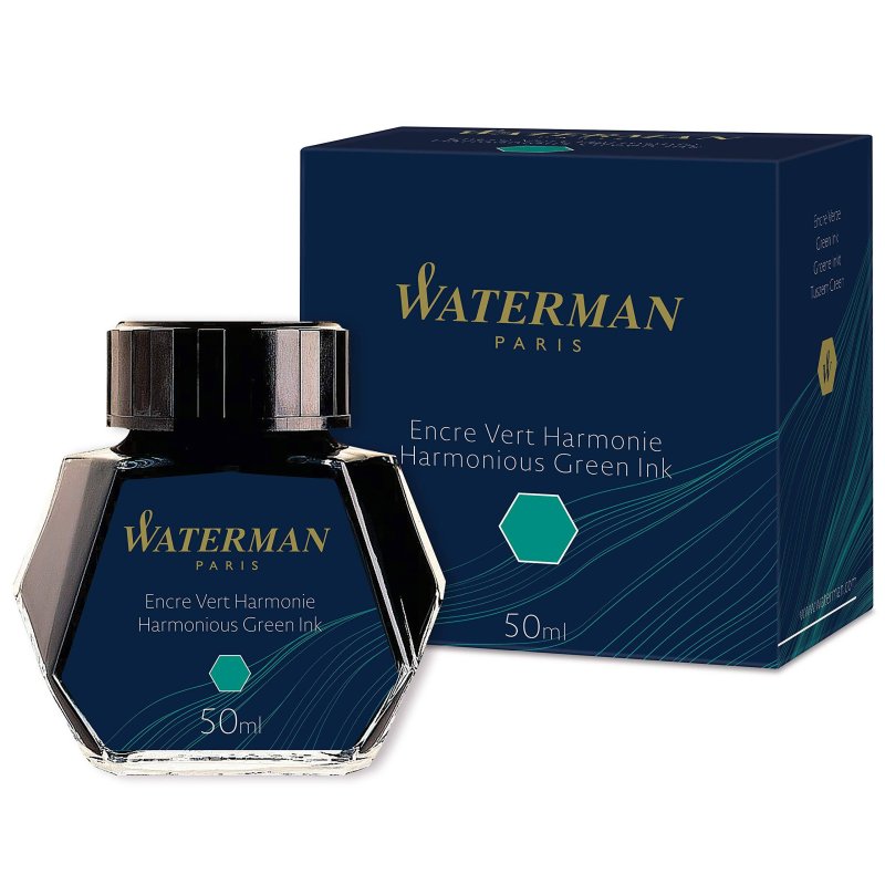 Waterman Ink Bottle 50ml - Green