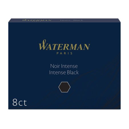 Waterman Large Size Standard Ink Cartridge - Black
