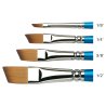 Cotman Series 667 Angled Flat Short Handle Brushes -size chart