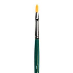 Series 1375 NOVA Synthetic Filbert Hobby Brush - size 1