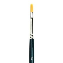 Series 1375 NOVA Synthetic Filbert Hobby Brush - size 2