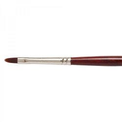Pro Arte Acrylix Series 205 Short Handle Filbert Painting Brushes - Size 0