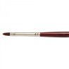 Pro Arte Acrylix Series 205 Short Handle Filbert Painting Brushes - Size 0