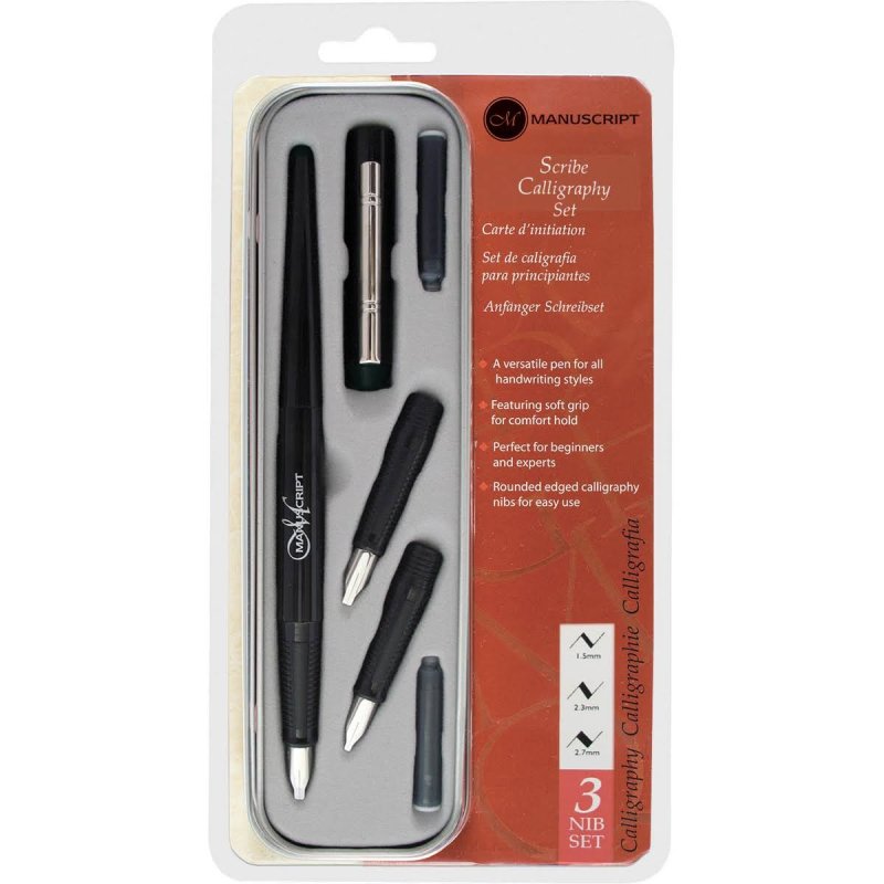 Manuscript Scribe Calligraphy 3 Nib Set