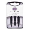 Box Set of 3 Brause No.361 Steno Dip Pen Nibs